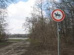 Bathing with horses is prohibited in Sadská